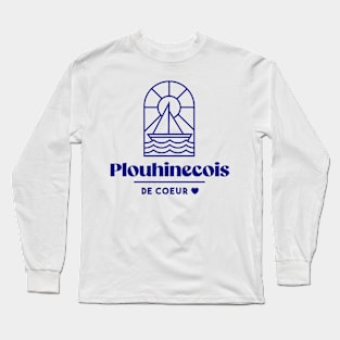 Plouhinecois at heart - Brittany Morbihan 56 BZH Mer Plouhinec Long Sleeve T-Shirt